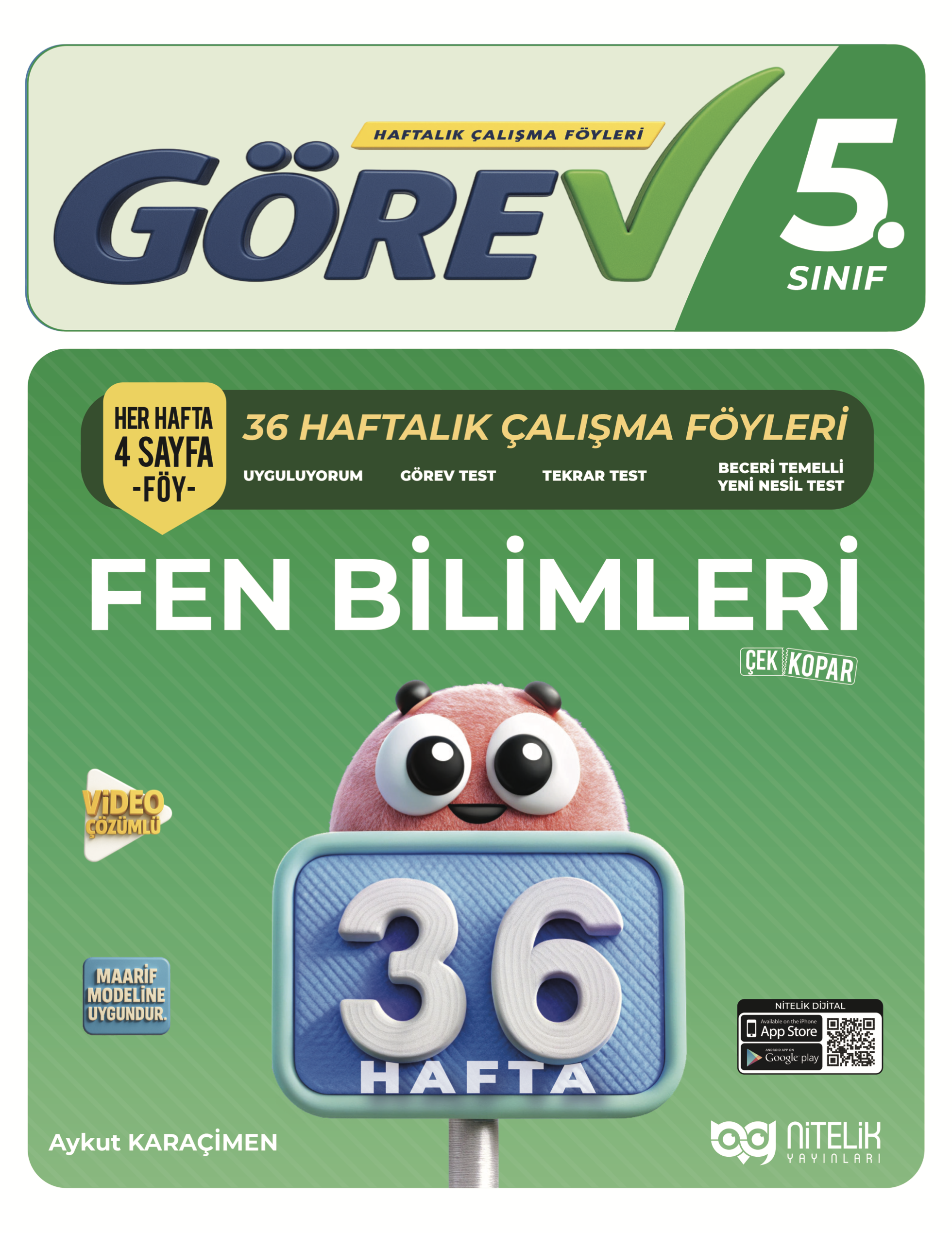 6. SINIF FEN BİLİMLERİ HAFTALIK ÇALIŞMA FÖYLERİ